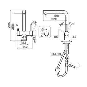 Картинка Omoikiri Takamatsu-S-AZ латунь/azur blue