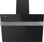 Превью картинка Наклонная вытяжка Maunfeld Bridge Line 60 черный\вставка сатин #1