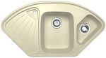 Превью картинка Гранитная мойка Zigmund & Shtain ECKIG 1000.2 Молодое шампанское #1