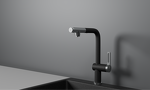 Превью картинка Смеситель для кухни GRANULA 8169, ЧЕРНЫЙ #1