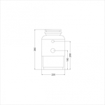 Превью картинка Измельчитель пищевых отходов EMAR ATC-KZ560A #2