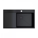 Превью картинка Металлическая мойка Omoikiri Akisame 86-R Side-GB нерж. сталь/графит #1