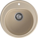 Превью картинка Мраморная мойка GranFest RONDO 510 Кашемир #1