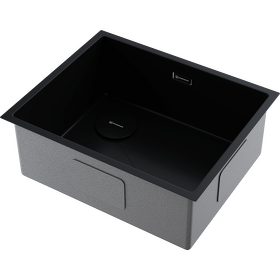 Картинка Omoikiri Taki 54-U/IF-L Side SF-GB нерж. сталь/графит