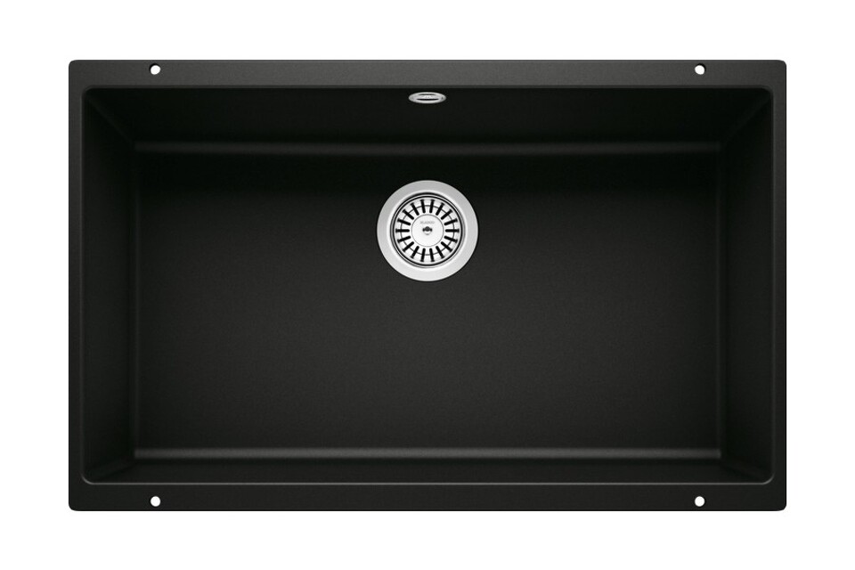 Фото Гранитная мойка Blanсo ROTAN 700-U черный