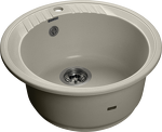 Превью картинка Мраморная мойка GranFest RONDO 520 Топаз #1