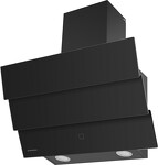 Превью картинка Наклонная вытяжка Maunfeld CASCADA 60 Glass Black #2