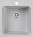 Превью картинка Кварцевая мойка GranFest GF-QUARZ 17 Серый #1