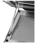 Превью картинка Наклонная вытяжка Maunfeld Mersey 90 черный\вставка сатин #11