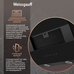 Превью картинка Наклонная вытяжка Weissgauff YOTA 606 TOUCH BLACK GLASS #12