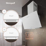 Превью картинка Наклонная вытяжка Weissgauff SIGMA 60 PB WH #13