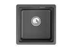 Превью картинка Кварцевая мойка GRANULA 4501iU, ШВАРЦ #2