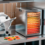 Превью картинка Сушилка для овощей и фруктов Дегидратор Meyvel MDH12-1S (Inox) #21