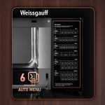 Превью картинка Печь микроволновая встраиваемая Weissgauff HMT-256 TSB #4