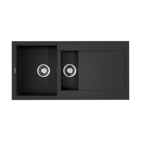 Картинка Omoikiri Sakaime 100-2-BL Tetogranit/черный