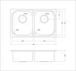 Превью картинка Металлическая мойка EMAR OL-S8905 #6