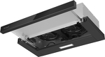 Превью картинка Встраиваемая вытяжка Weissgauff TEL 600 2M Black Glass #14