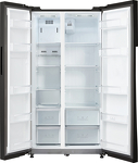 Превью картинка  Холодильник side by side Weissgauff WSBS 550 Inverter NoFrost Black #2