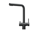 Превью картинка Смеситель для кухни GRANULA 7011, ЧЕРНЫЙ МАТОВЫЙ #2