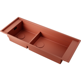 Картинка Omoikiri Мойка Sintesi Pro 114-2-CN Artceramic/canyon