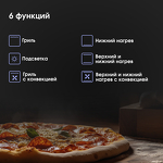 Превью картинка Электрический духовой шкаф Zigmund & Shtain E 174 S #5