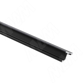 Картинка PULSE Профиль SM5, накладной, черный, 23х11мм, L-3000 (LSP-SM5-ALU-3000-BL)