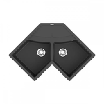 Превью картинка Гранитная мойка Omoikiri Sumi 83C-BL Tetogranit/черный #1