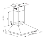 Превью картинка Купольная вытяжка Weissgauff Zosma 60 PB BL #13
