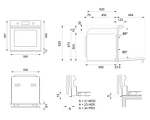 Превью картинка Электрический духовой шкаф Bertazzoni FMOD6117CTM3 #8