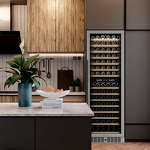 Превью картинка Шкаф винный встраиваемый Meyvel Винный холодильник (шкаф) компрессорный MEYVEL MV160-KST2 #6