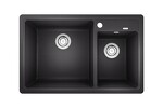 Превью картинка Гранитная мойка Blanсo LEGRA 8 SILGRANIT антрацит #1