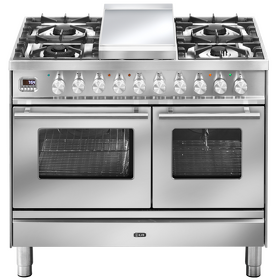 Картинка ILVE PD10FWE3/SS нержавеющая сталь (фурн. сатинированная сталь)