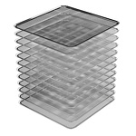 Превью картинка Сушилка для овощей и фруктов Дегидратор Meyvel MDH12-1S (Inox) #2