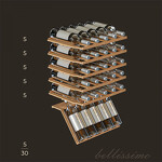 Превью картинка Шкаф винный  Meyvel Винный холодильник (шкаф) компрессорный MEYVEL MV33-KBF1  #2