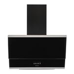 Превью картинка Наклонная вытяжка KRONAsteel IRIDA 600 black push button #1