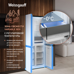 Превью картинка  Холодильник side by side Weissgauff WCD 450 WG NoFrost Inverter #7