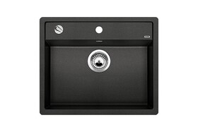 Картинка Blanсo DALAGO 6 SILGRANIT PuraDur антрацит с клапаном-автоматом