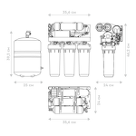 Превью картинка Фильтр для воды Барьер ПРОФИ Осмо 100 Boost М ( с минерализатором ) #3