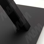 Превью картинка PULSE ЛОРИШ Подстолье 700х400, H730+3мм, черный (RAL 9005, муар) (LO730X700X400 BLC) #6