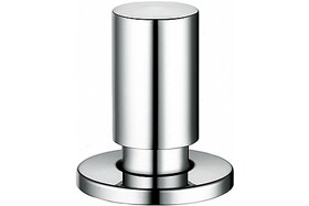 Картинка Blanсo Ручка клапана-автомата круглая нерж. сталь зеркальная полировка