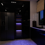 Превью картинка Шкаф винный встраиваемый Meyvel Винный холодильник (шкаф) компрессорный MEYVEL MV89-KBB3 #9