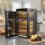 Превью картинка Сушилка для овощей и фруктов Дегидратор Meyvel MDH20-1S2 (Black) #18