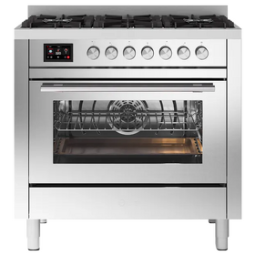 Картинка ILVE  P366DDWSY/SS нержавеющая сталь (фурн. сатинированная сталь)