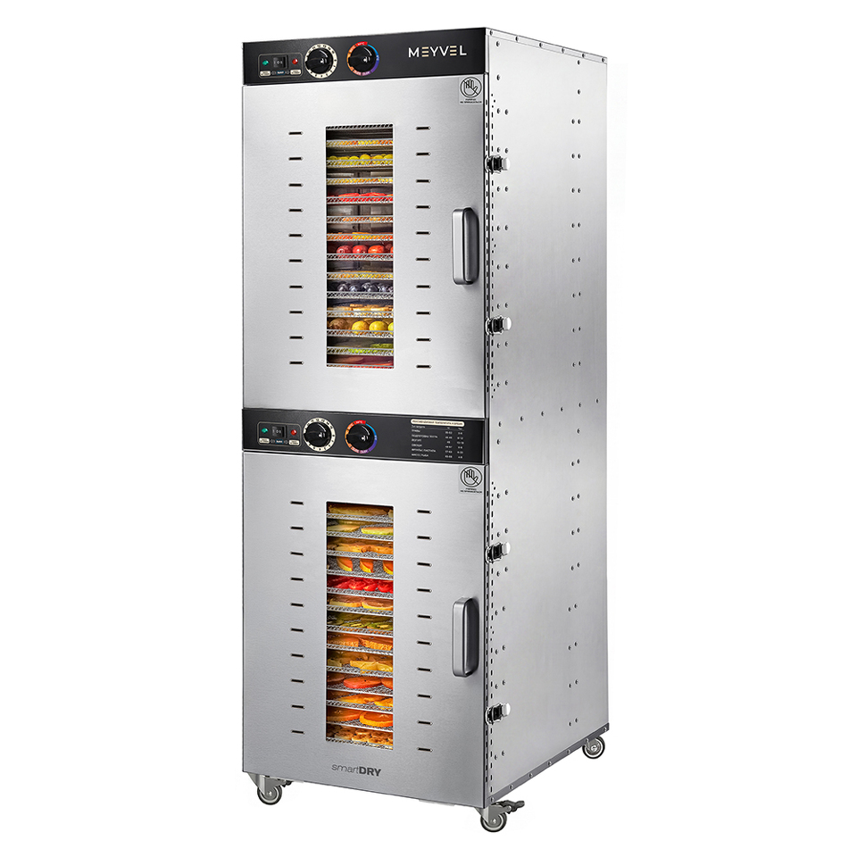 Фото Сушилка для овощей и фруктов Дегидратор Meyvel MDH32-1S2 (Inox)