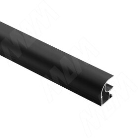 Картинка PULSE INTEGRO Профиль-ручка асим. черный (анод), L-5400 (IN05180A)