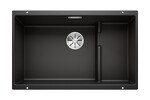 Превью картинка Гранитная мойка Blanсo SUBLINE 700-U Level SILGRANIT PuraDur черный с отв.арм. InFino #1