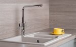 Превью картинка Смеситель для кухни Franke Neptune Clear Water бежевый #4