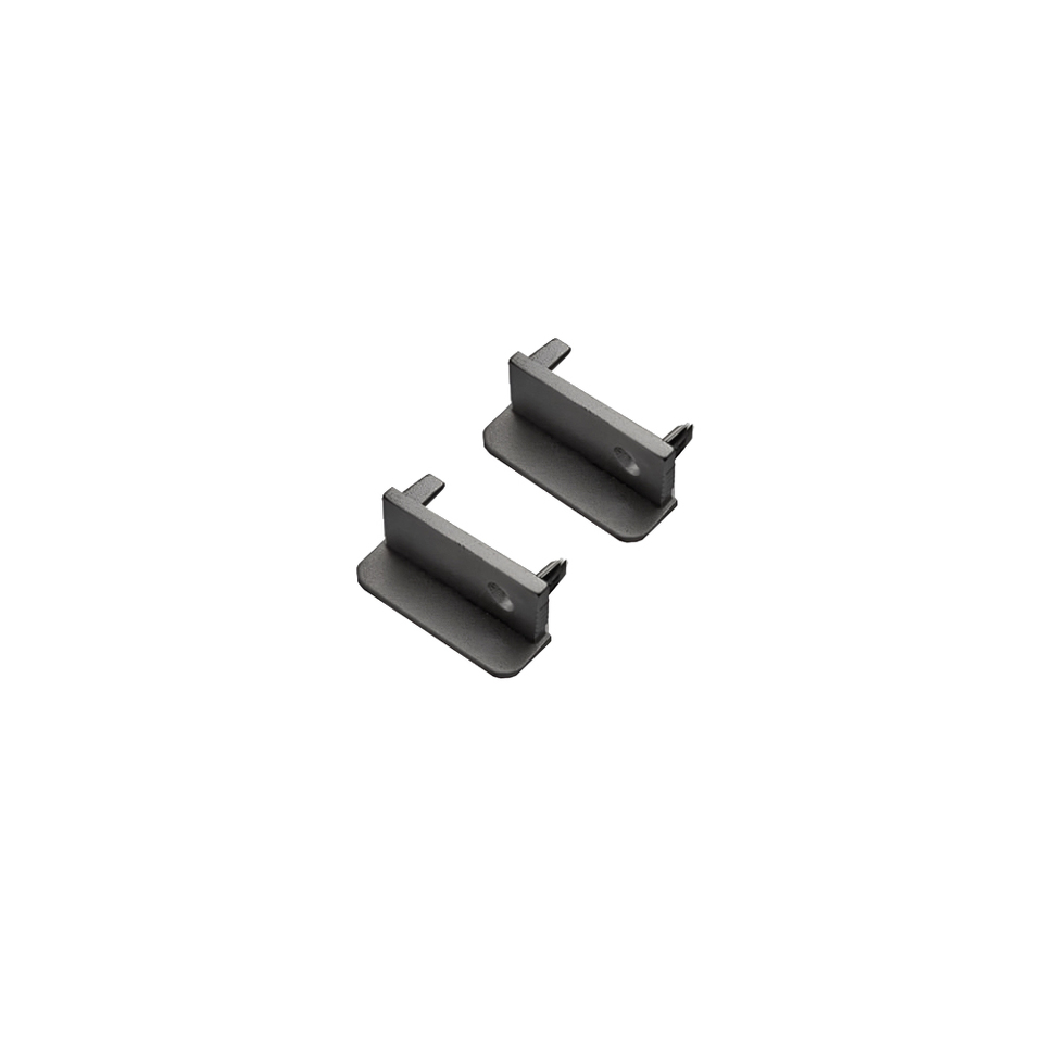 Фото Duslar Комплект заглушек для профиля DLIGHT CUT, антрацит