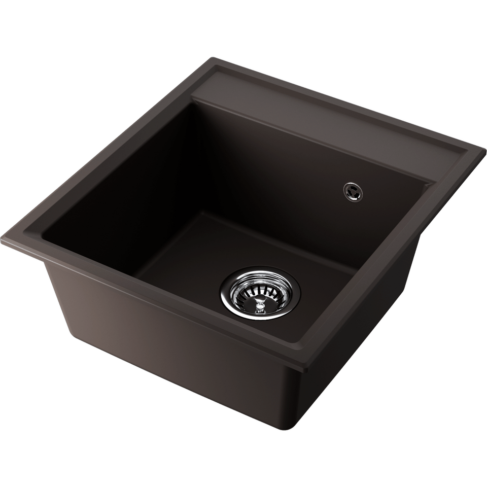 Фото Гранитная мойка Omoikiri Daisen 46-ES Artgranit/espresso