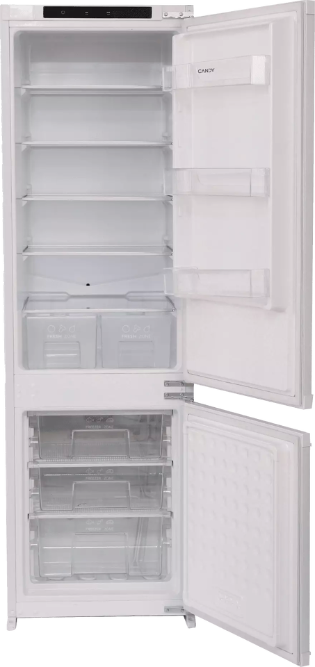 Фото Встраиваемый холодильник с морозильной камерой Candy CBCH7248AIS